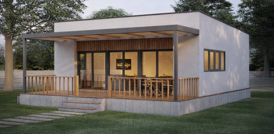 82 m² Tek Kat Çelik 2