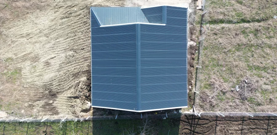 Elbasan 90 m² Tek Kat Çelik Ev Projesi 2
