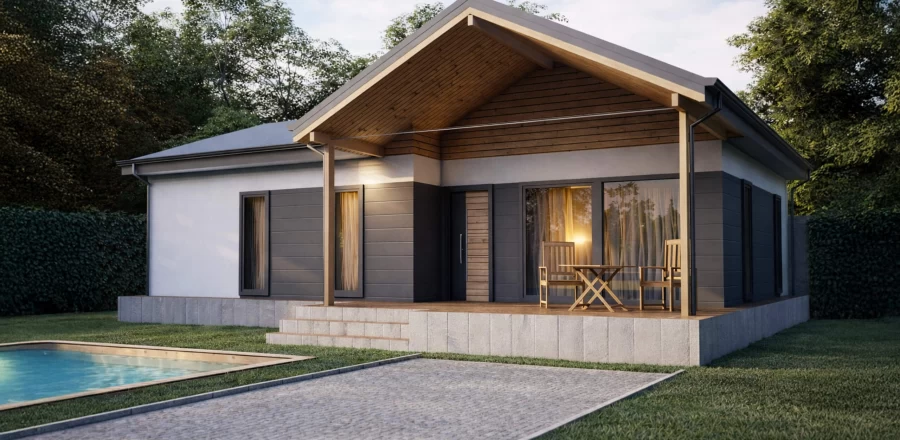 115 m² Tek Kat Çelik 2