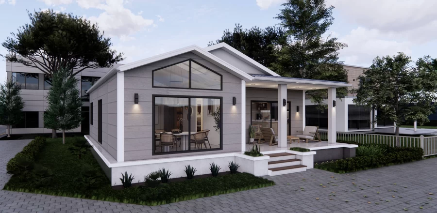 90 m² Tek Kat Çelik 2