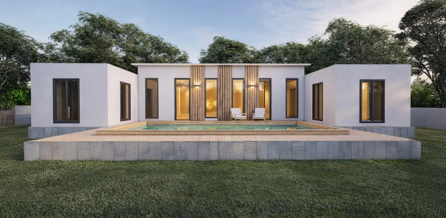 118 m² Tek Kat Çelik 3