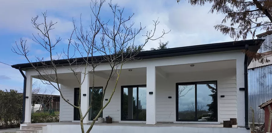 120 m² Tek Katlı Modern Çelik Ev Projesi 2