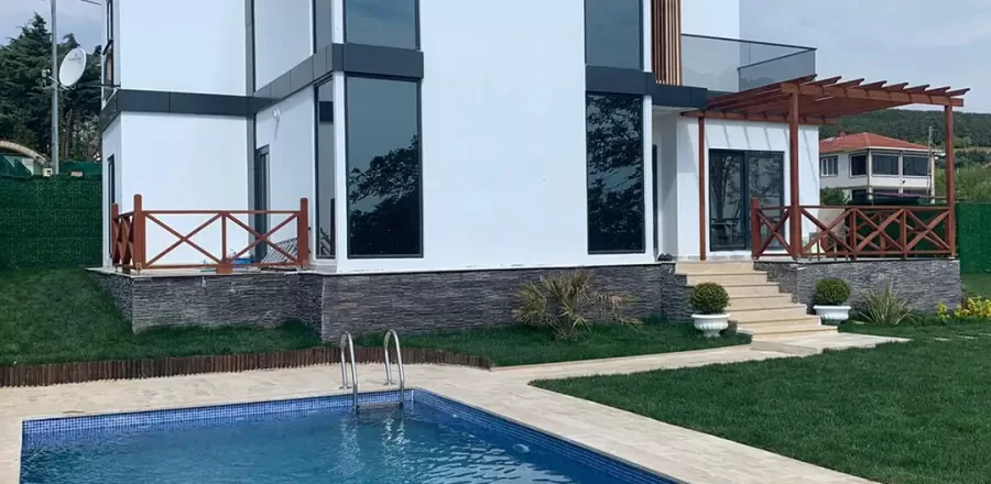 İstanbul'da 170 m² Modern Çelik Ev Modeli 3
