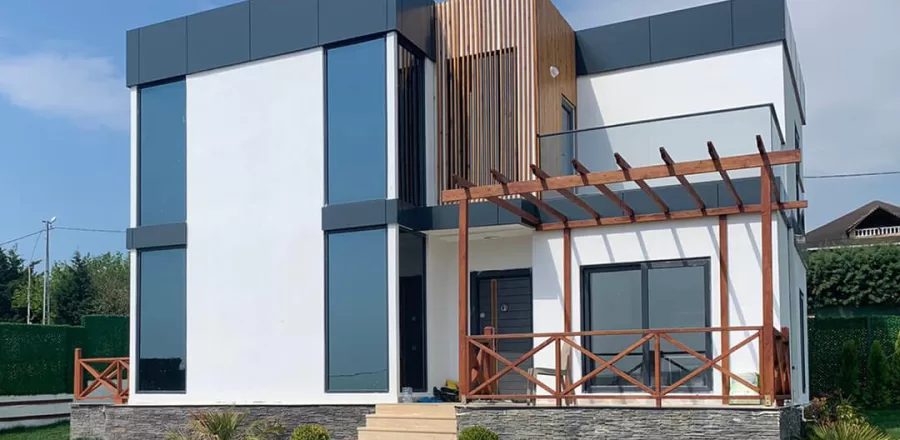 İstanbul'da 170 m² Modern Çelik Ev Modeli 2