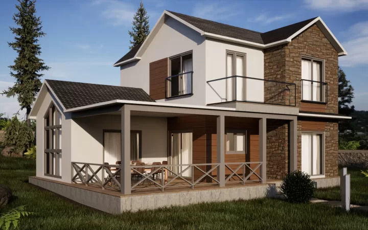 167 m² Çift Kat Çelik SD-2167
