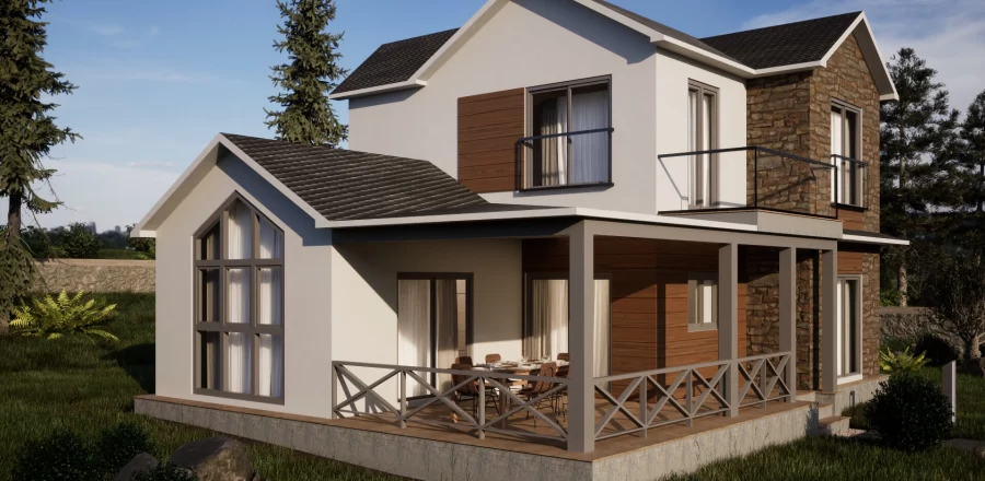 167 m² Çift Kat Çelik 2