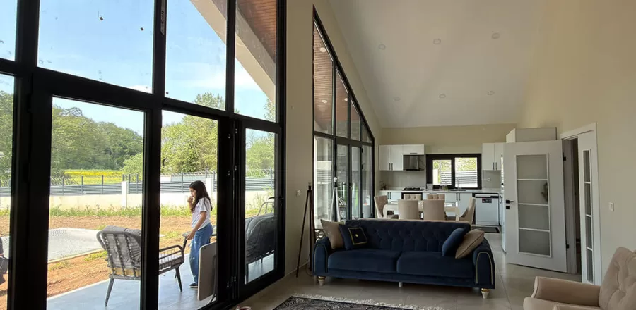 Kocaeli Gebze'de Özel Tek Kat Çelik Villa Projesi 3