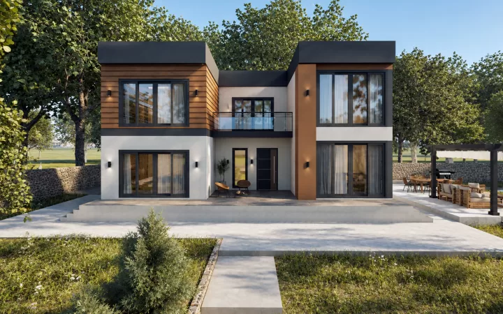 194 m² Çift Kat Çelik SD-2194