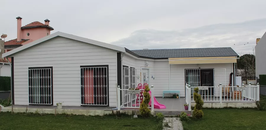 Silivri 100 m² Tek Kat Çelik Ev Projesi 3