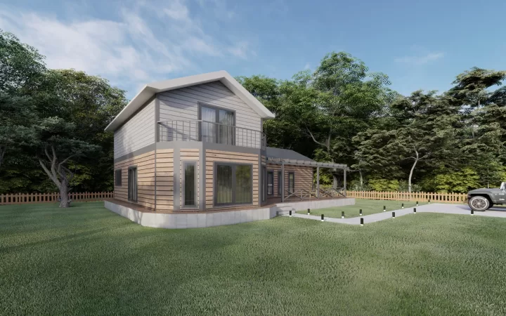 170 m² Çift Kat Çelik SD-2170