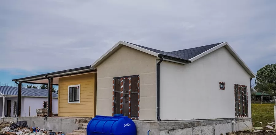 Çatalca 115 m² Tek Kat Çelik Ev Projesi 2