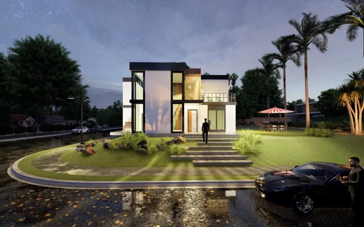 174 m² Çift Kat Çelik SD-2174