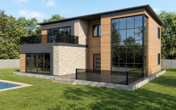 256 m² Çift Kat Çelik SD-2256