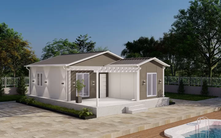70 m² Tek Kat Prefabrik PS-1070