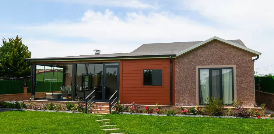 Çatalca 120 m² Tek Kat Çelik Ev Projesi 3