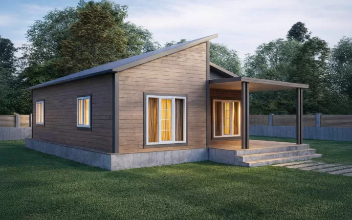 92 m² Tek Kat Çelik SS-1092