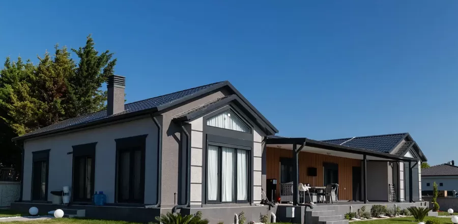 Çatalca 238 m² Tek Katlı Çelik Villa Projesi 2