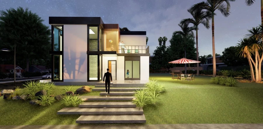 174 m² Çift Kat Çelik 3