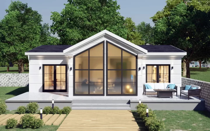 95 m² Tek Kat Çelik SS-1095