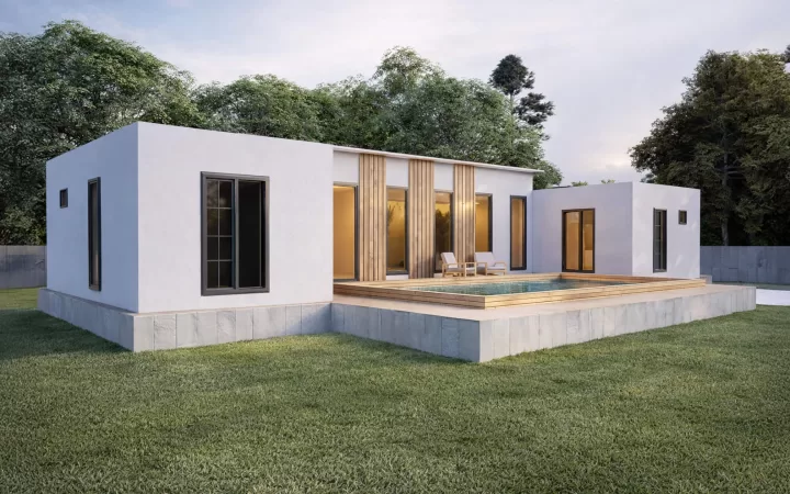 118 m² Tek Kat Çelik SS-1118