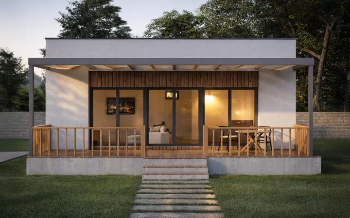 82 m² Tek Kat Çelik SS-1082