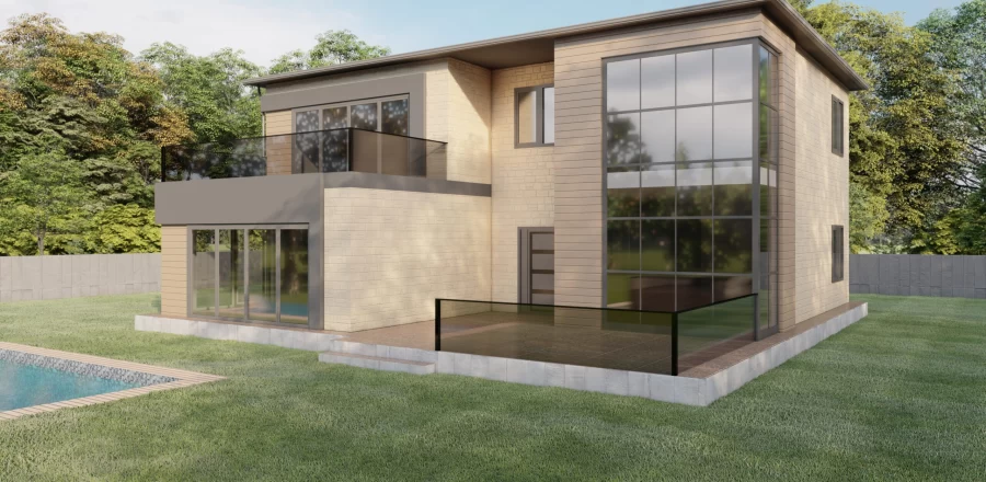 256 m² Çift Kat Çelik 3