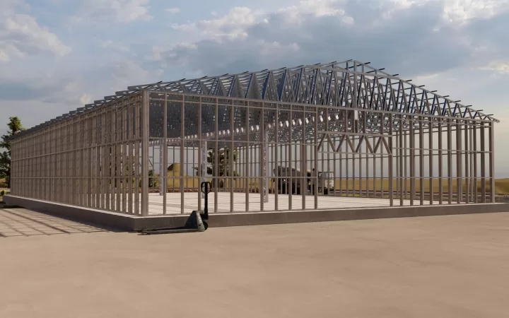 480 m² Endüstriyel Yapılar ES-1480