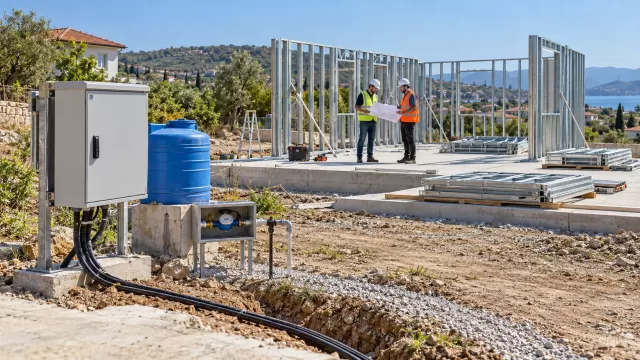 Şantiye Elektriği ve Suyu Nasıl Alınır? Montaj Rehberi