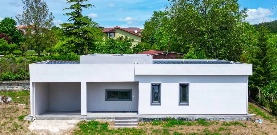 Çatalca 145 m² Tek Kat Çelik Ev Projesi 3