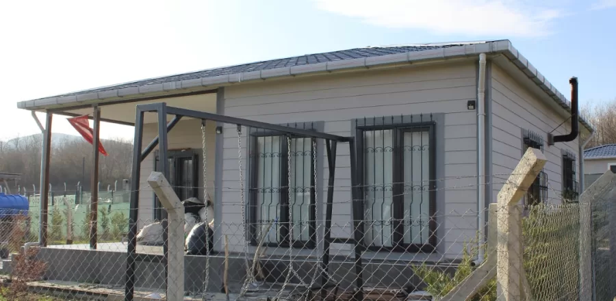 Keşan 74 m² Tek Kat Prefabrik Ev Projesi 3