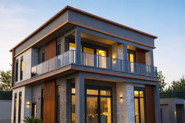 Büyükçekmece’de Özel Bir Çelik Villa