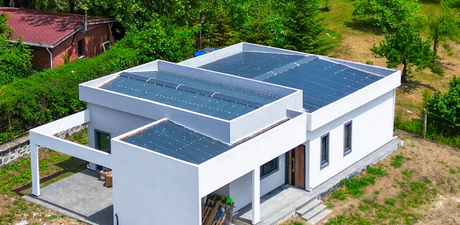 Çatalca 145 m² Tek Kat Çelik Ev Projesi 2