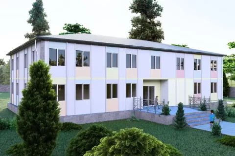 Prefabrik Okul ve Eğitim Binası 463m2