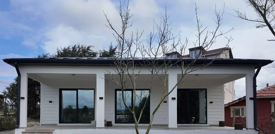 120 m² Tek Katlı Modern Çelik Ev Projesi 3
