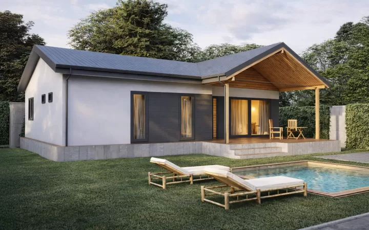 115 m² Tek Kat Çelik SS-1115