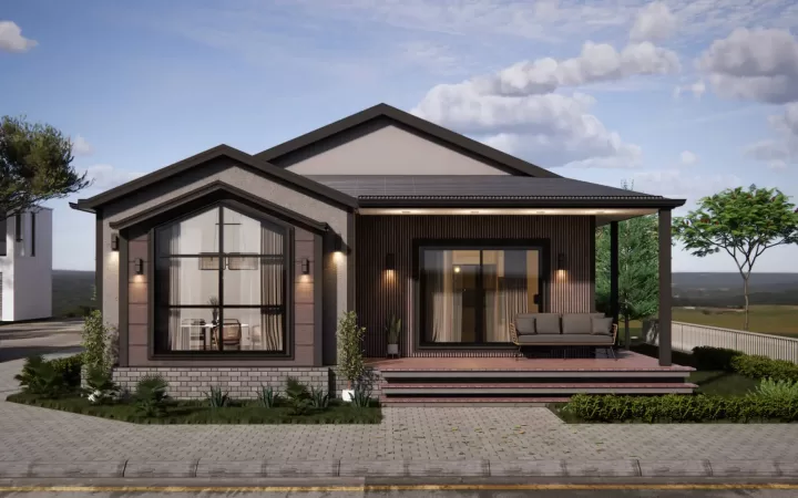 86 m² Tek Kat Çelik SS-1086