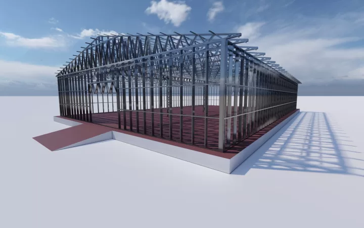485 m² Endüstriyel Yapılar HH-485