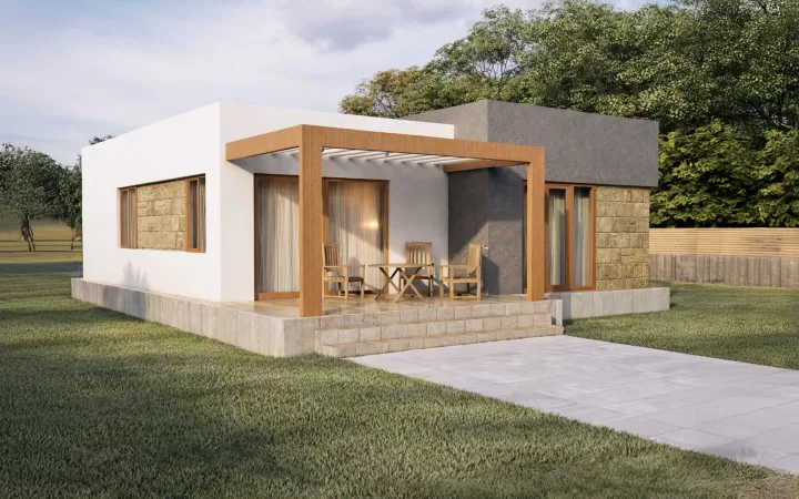 105 m² Tek Kat Çelik SS-1105