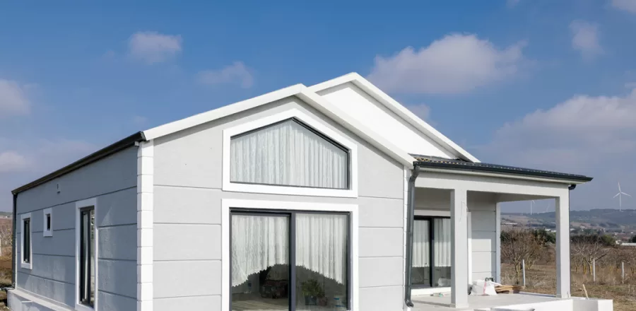 Elbasan 90 m² Tek Kat Çelik Ev Projesi 3