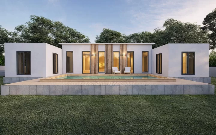 118 m² Tek Kat Çelik SS-1118