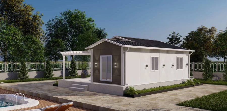 70 m² Tek Kat Prefabrik 3