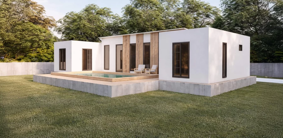 118 m² Tek Kat Çelik 2