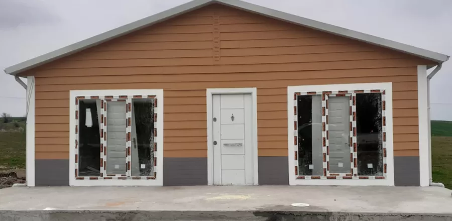 Uzunköprü 70 m² Tek Kat Prefabrik Ev Projesi 2