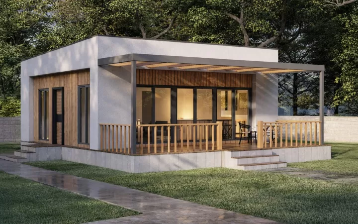 82 m² Tek Kat Çelik SS-1082
