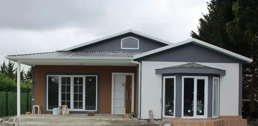 Çatalca 82 m² Tek Kat Çelik Ev Projesi 2