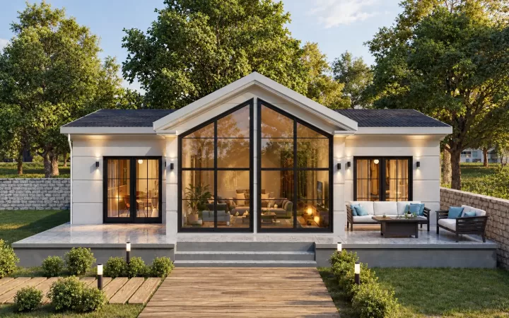 95 m² Tek Kat Çelik SS-1095