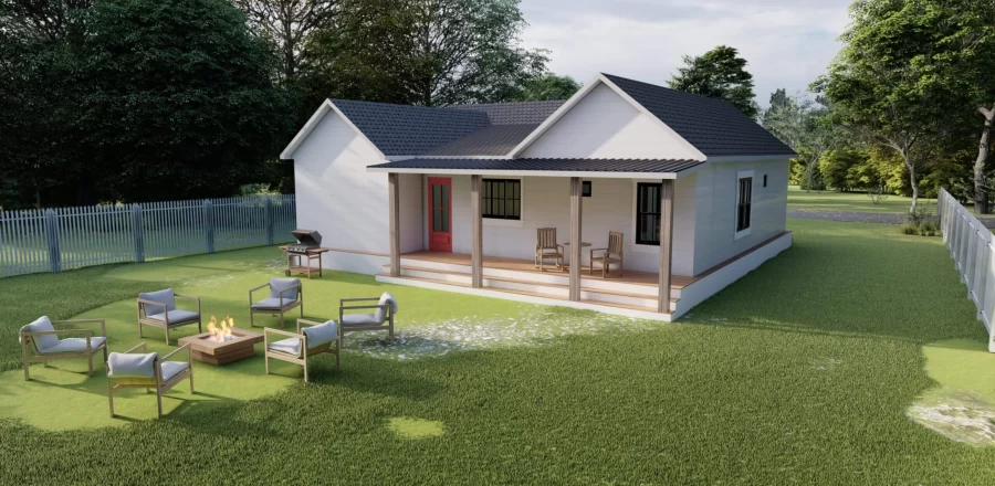 171 m² Tek Kat Çelik 2