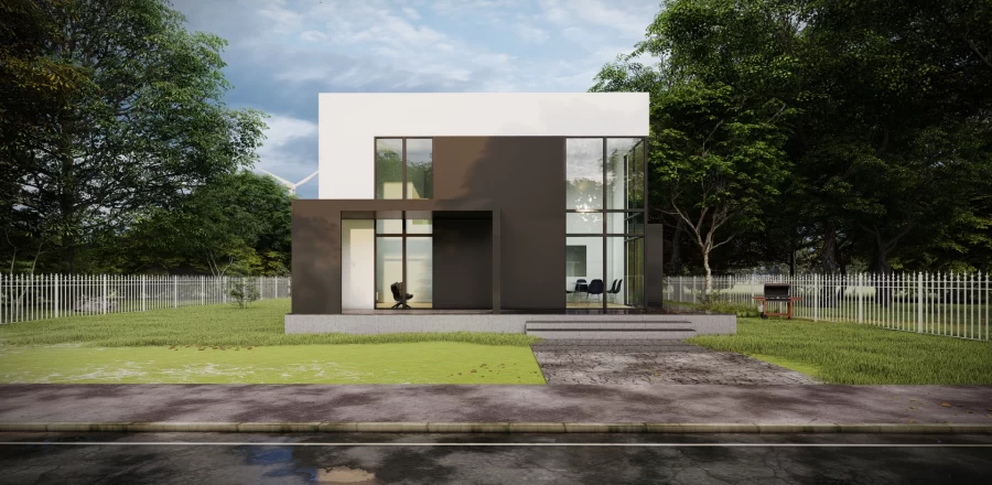 203 m² Çift Kat Çelik 2