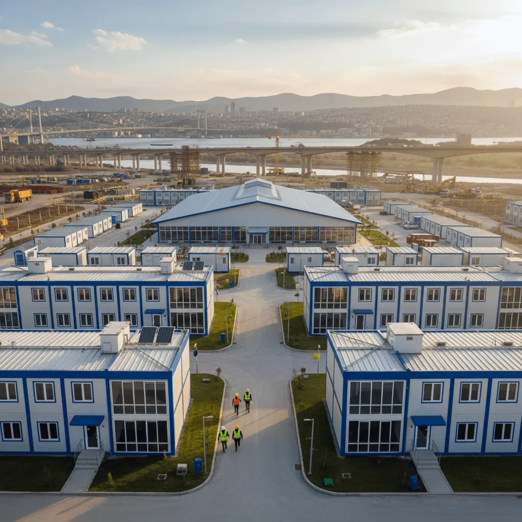 Prefabrik İşçi Yatakhaneleri: Şantiyede Yaşam